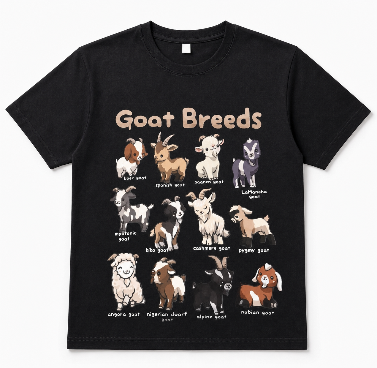 Goat Breeds T-Shirt