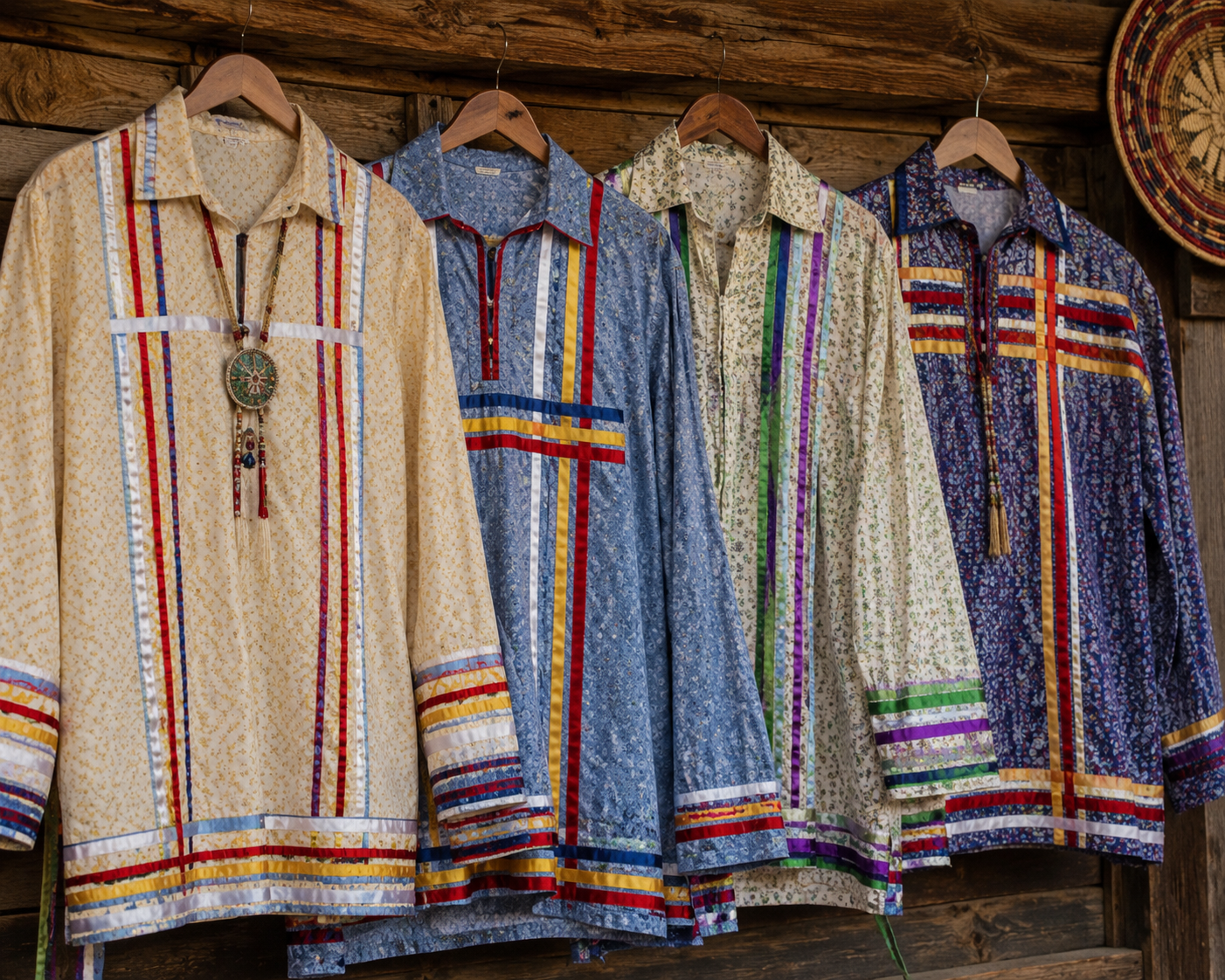 Cherokee ribbon shirts — come join us