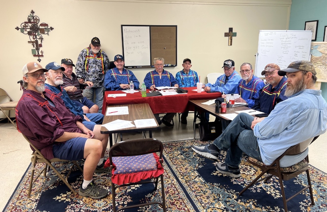 Sovereign Chickamauga Cherokee Tribal Council meeting in session