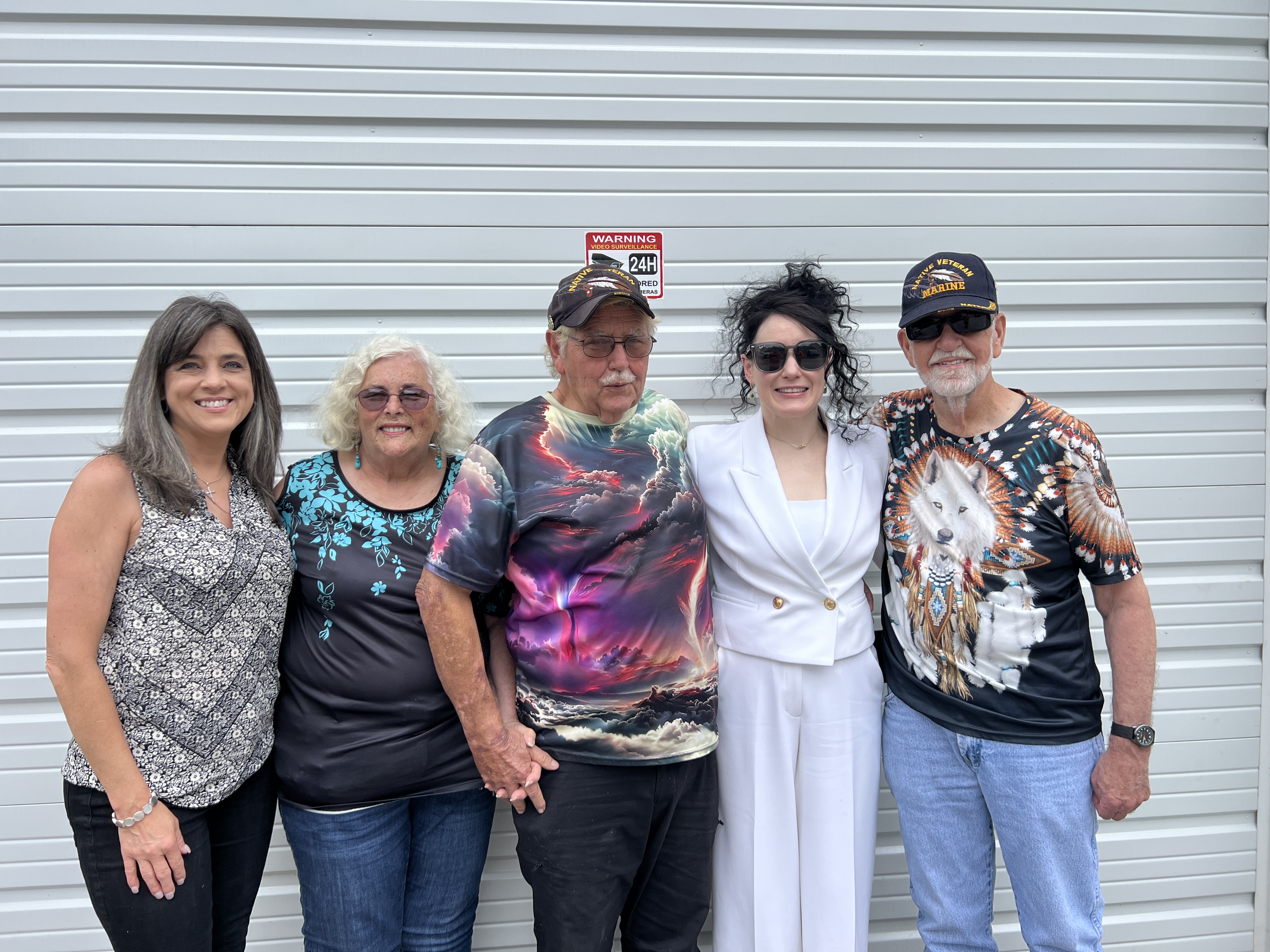 Arkansas River Valley Cherokee Pantry tribal members and volunteers